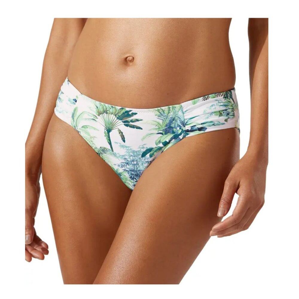 Tommy Bahama Womens Palm Reversible Printed Swim Bottom Separates sz L